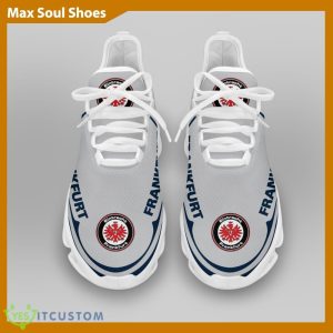 Eintracht Frankfurt Bundesliga Chunky Shoes Iconic Max Soul Sneakers For Fans - Eintracht Frankfurt Chunky Sneakers White Black Max Soul Shoes For Men And Women Photo 3