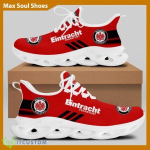 Eintracht Frankfurt Bundesliga Chunky Shoes Innovative Max Soul Sneakers For Fans - Eintracht Frankfurt Chunky Sneakers White Black Max Soul Shoes For Men And Women Photo 2