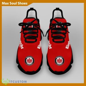 Eintracht Frankfurt Bundesliga Chunky Shoes Innovative Max Soul Sneakers For Fans - Eintracht Frankfurt Chunky Sneakers White Black Max Soul Shoes For Men And Women Photo 4