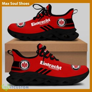 Eintracht Frankfurt Bundesliga Chunky Shoes Innovative Max Soul Sneakers For Fans - Eintracht Frankfurt Chunky Sneakers White Black Max Soul Shoes For Men And Women Photo 1