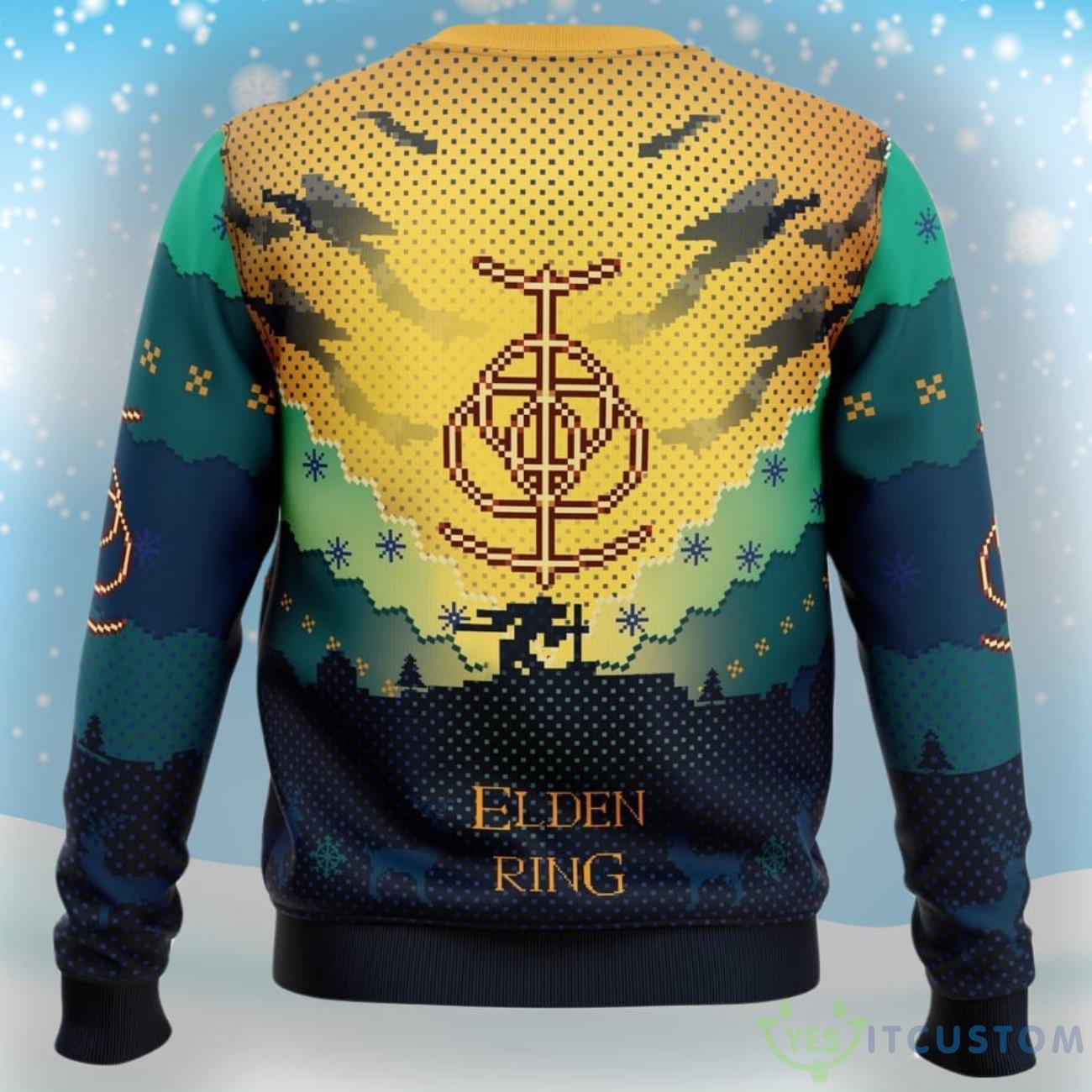 Elden Ring Casual Ugly Christmas Sweater 6 Elden Ring Casual Ugly Christmas Sweater Product Photo 2