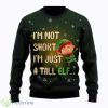Elf I’m Not Short Funny Family Ugly Christmas Sweater Product Photo 1