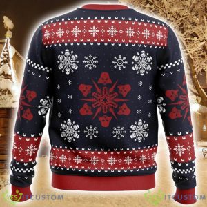Empire Snowflakes Star Wars Ugly Christmas Sweater Holiday Party Sweater Christmas Gift 5 Empire Snowflakes Star Wars Ugly Christmas Sweater Holiday Party Sweater Christmas Gift Product Photo 3