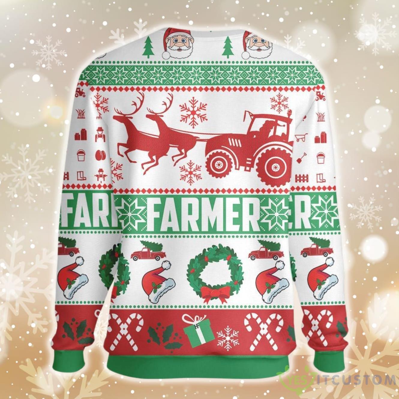 Farmer Ugly Christmas Sweater 6 Farmer Ugly Christmas Sweater Product Photo 2