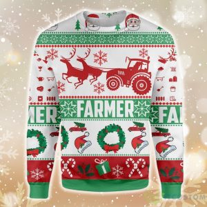 Farmer Ugly Christmas Sweater Product Photo 1