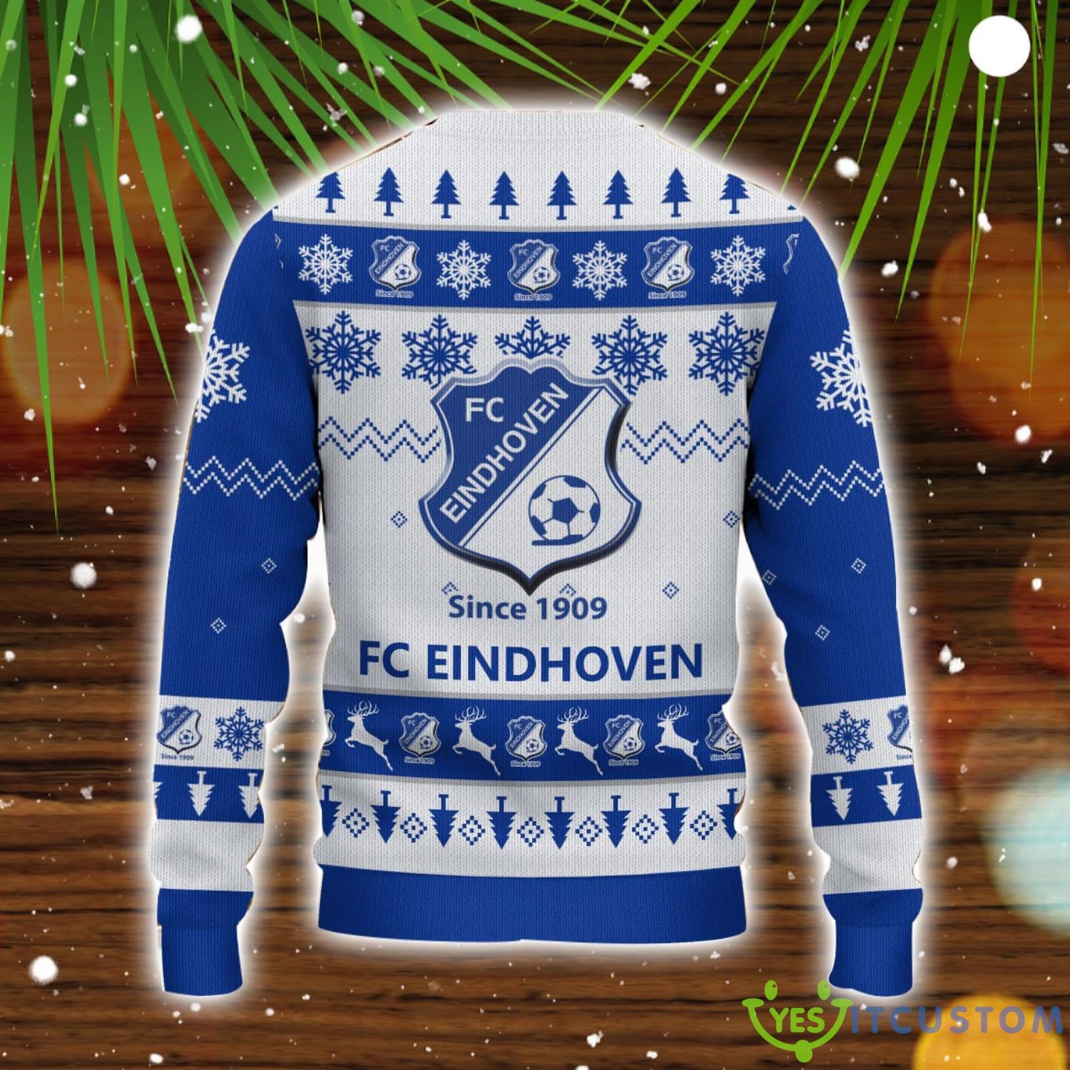FC Eindhoven 3D Sweater Gift Ugly Christmas Sweater 3 FC Eindhoven 3D Sweater Gift Ugly Christmas Sweater Product Photo 3