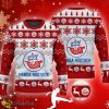 F.C. Hansa Rostock Big Logo Ugly Snowflakes Reindeer Red Sweater Gift For Christmas - F.C. Hansa Rostock Big Logo Ugly Snowflakes Reindeer Red Sweater Gift For Christmas