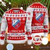 FC Utrecht 3D Sweater Gift Ugly Christmas Sweater Product Photo 1