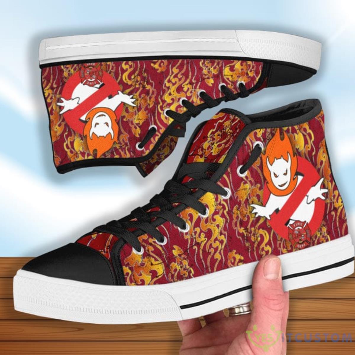 Firefighter Fire Buster High Top Shoes 2 Firefighter Fire Buster High Top Shoes Product Photo 2