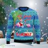 Flamingo Let‘s Jingle Ugly Christmas Sweater Impressive Gift For Men And Women Product Photo 1