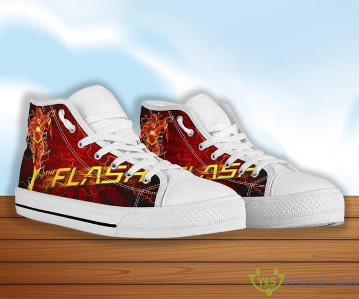 Flash Sneakers Super Heroes High Top Shoes 3 Flash Sneakers Super Heroes High Top Shoes Product Photo 3