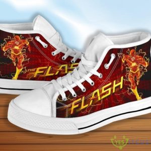 Flash Sneakers Super Heroes High Top Shoes Product Photo 1