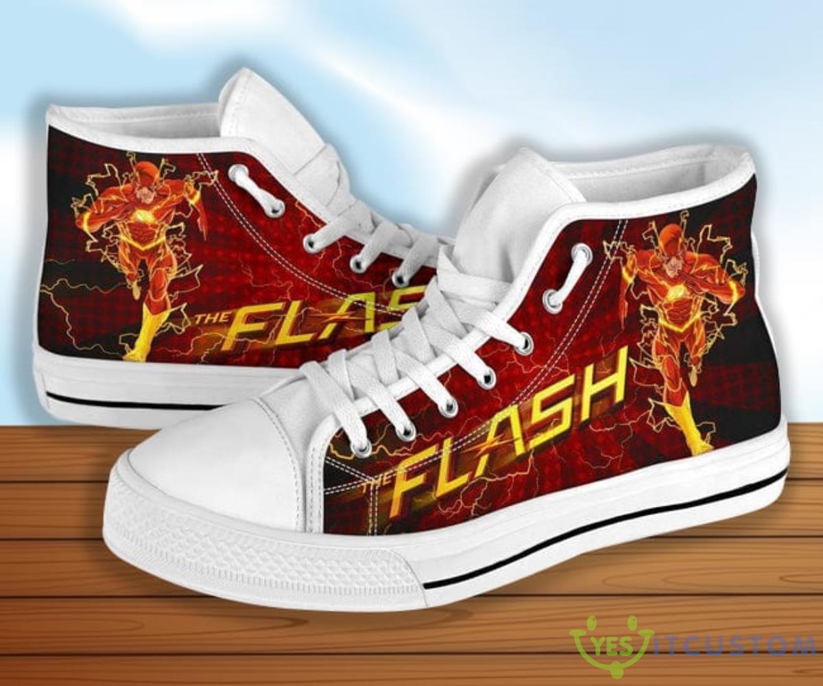 Flash Sneakers Super Heroes High Top Shoes 8 Flash Sneakers Super Heroes High Top Shoes Product Photo 1
