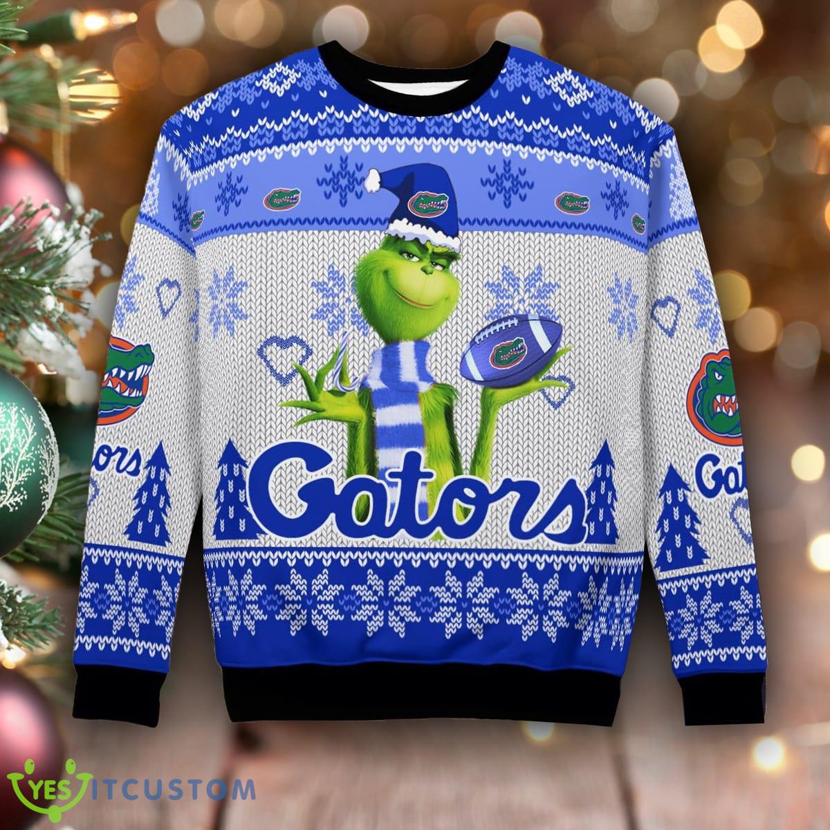 Florida Gators The Grinch Knitted Christmas Sweater Gift For Fans 6 Florida Gators The Grinch Knitted Christmas Sweater Gift For Fans - Florida Gators The Grinch Ugly Christmas Sweater Photo 6