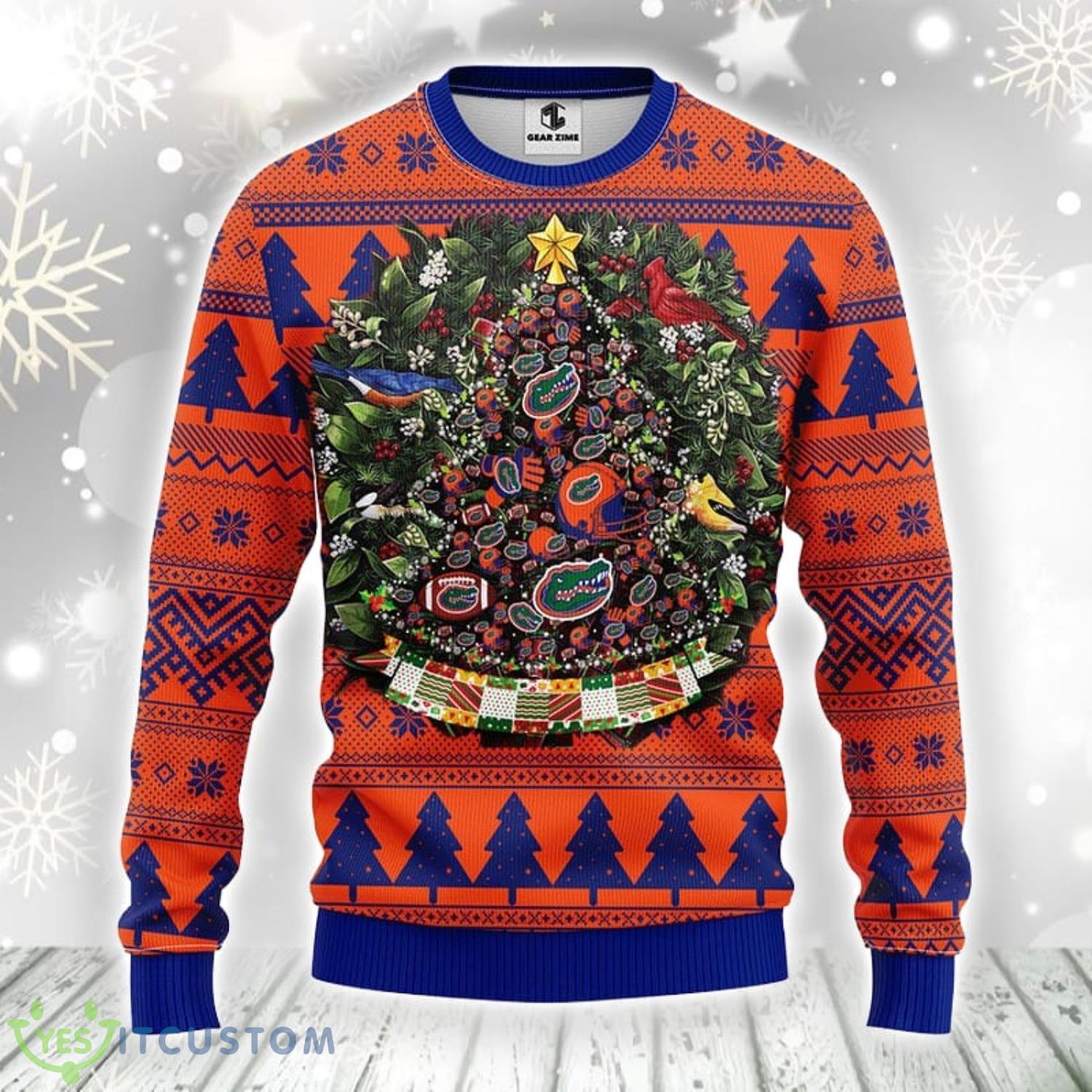 Florida Gators Tree Ball Christmas Ugly Sweater Christmas Gift For Fans Party Hoiliday Gift 3 Florida Gators Tree Ball Christmas Ugly Sweater Christmas Gift For Fans Party Hoiliday Gift Product Photo 1