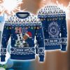 For NCAA Fans Penn State Nittany Lions HO HO HO Ugly Christmas Sweater Custom Name Funny Christmas Gift Product Photo 1