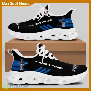 FORD MUSTANG Racing Car Running Sneakers Performance Max Soul Shoes For Men And Women 5 FORD MUSTANG Racing Car Running Sneakers Performance Max Soul Shoes For Men And Women - FORD MUSTANG Chunky Sneakers White Black Max Soul Shoes For Men And Women Photo 2