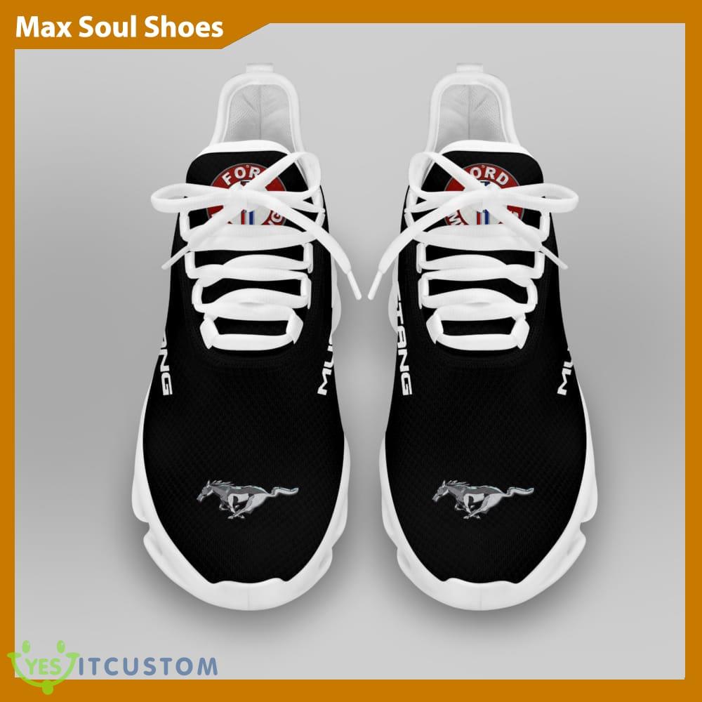FORD MUSTANG Racing Car Running Sneakers Performance Max Soul Shoes For Men And Women 3 FORD MUSTANG Racing Car Running Sneakers Performance Max Soul Shoes For Men And Women - FORD MUSTANG Chunky Sneakers White Black Max Soul Shoes For Men And Women Photo 3