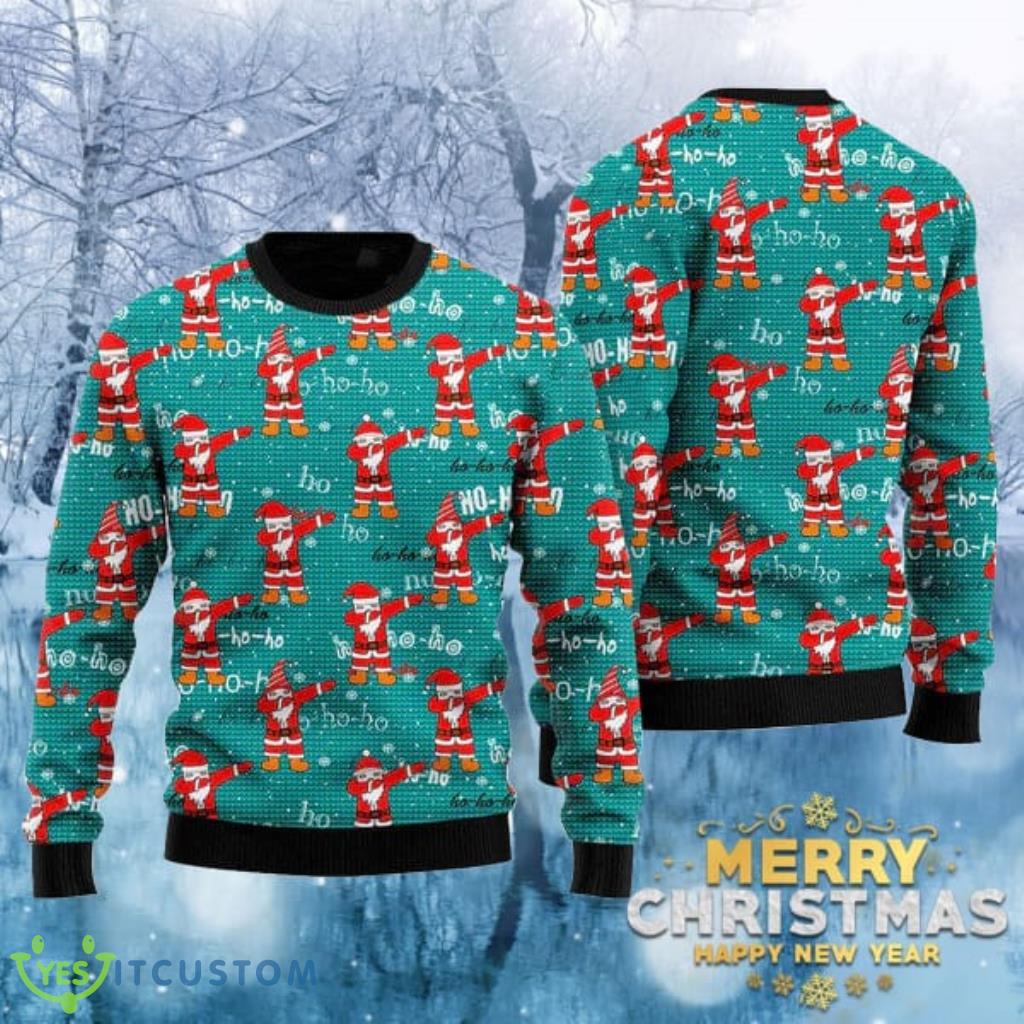 Funny Santa Dabbing Pattern Ugly Christmas Gift For Men And Women, Christmas Gift Us2031_2369 3 Funny Santa Dabbing Pattern Ugly Christmas Gift For Men And Women, Christmas Gift Us2031_2369 Product Photo 1
