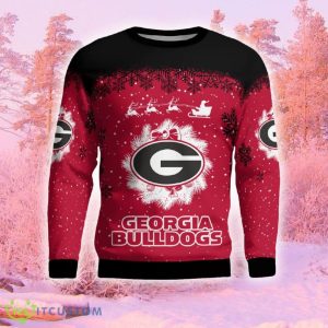 Georgia Bulldods Winter is Coming Funny Ugly Christmas Sweater Gift For Men And Women Gift Holidays - Georgia Bulldods Winter is Coming Ugly Sweater_2