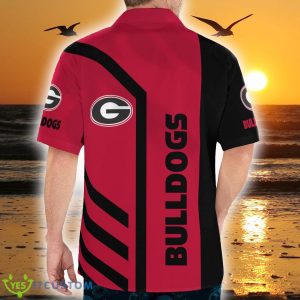 Georgia Bulldogs Colorful 3D Hawaiian Shirt Best For Fans Beach Gift For Men And Women - Georgia Bulldogs Short Sleeve Button Shirt Limited Edition_5