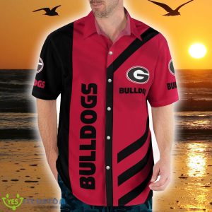 Georgia Bulldogs Colorful 3D Hawaiian Shirt Best For Fans Beach Gift For Men And Women - Georgia Bulldogs Short Sleeve Button Shirt Limited Edition_6