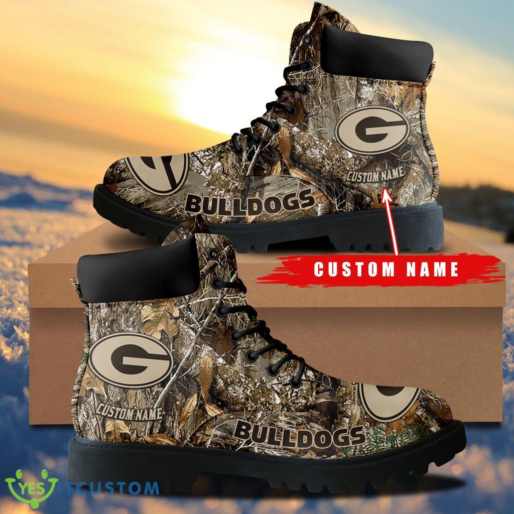 Georgia Bulldogs Custom Name Football TimBoots Hunting Camo Personalized 3 Georgia Bulldogs Custom Name Football TimBoots Hunting Camo Personalized Product Photo 1