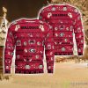 Georgia Bulldogs Pumpkin Halloween Spooky Ghost Pattern Funny 3D Sweater Men And Women Gift Product Photo 1