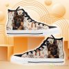 German Shepherd High Top Shoes Product Photo 1