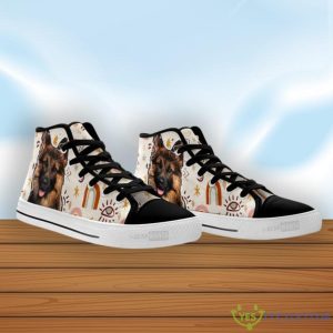 German Shepherd High Top Shoes Product Photo 3