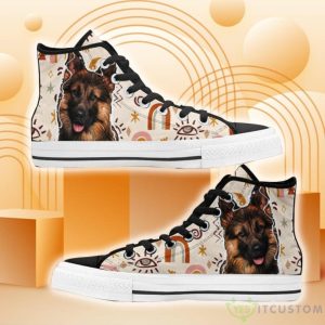 German Shepherd High Top Shoes Product Photo 1