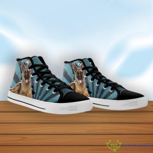 German Shepherd High Top Shoes For Fans Product Photo 3
