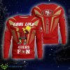 Gift Fans Cool Like San Francisco 49ers Fan Bart Simpson Dab Knitted Sweater For Men And Women - Cool Like San Francisco 49ers Fan Bart Simpson Dab Christmas Knitted Sweater Photo 1