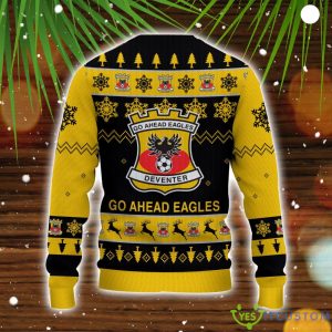 Go Ahead Eagles 3D Sweater Gift Ugly Christmas Sweater Product Photo 3