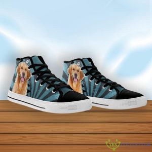 Golden Retriever High Top Shoes 6 Golden Retriever High Top Shoes Product Photo 3