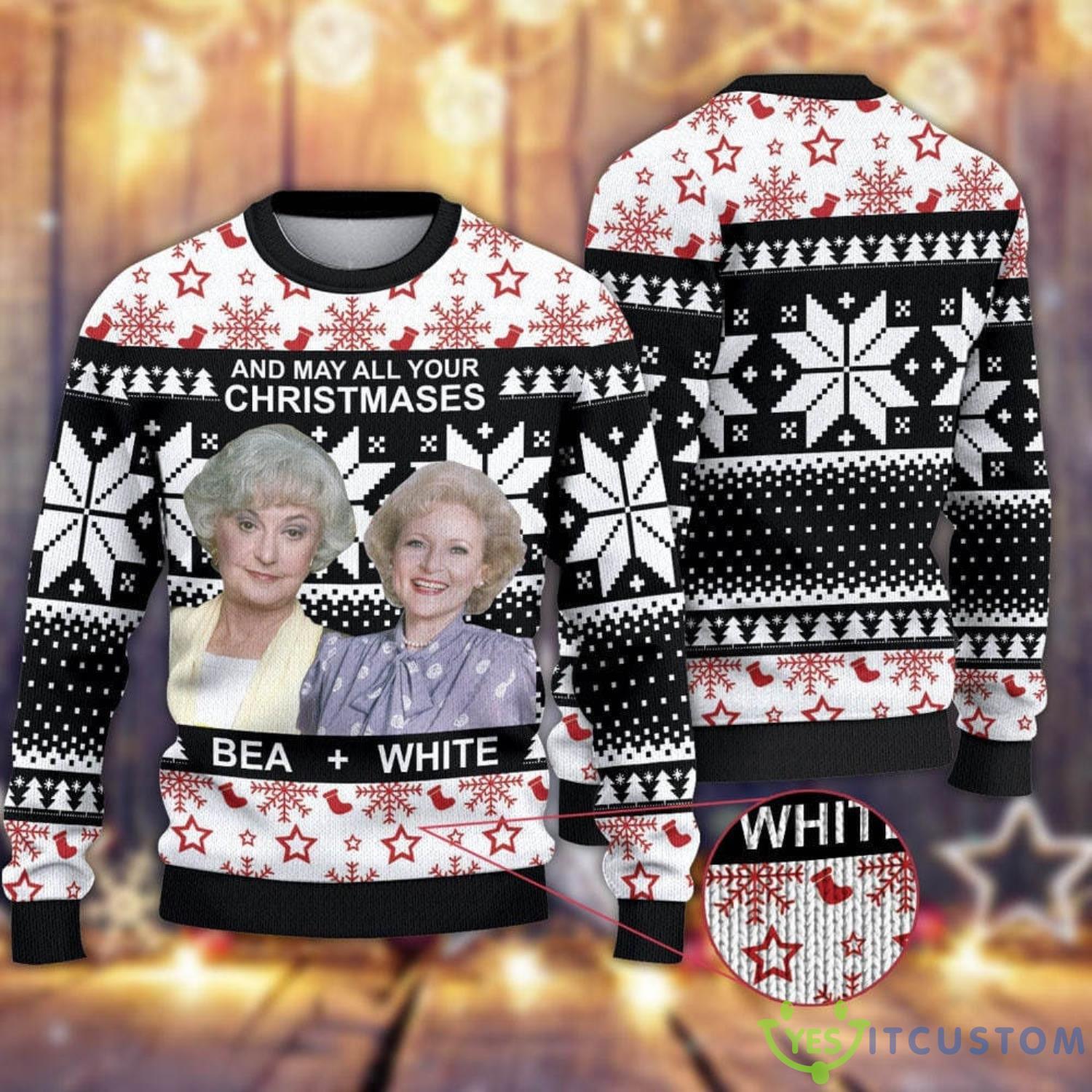 Golden Women And My All Your Ugly Christmas Sweater Xmas Gift Christmas Sweater 3D All Over Print 3 Golden Women And My All Your Ugly Christmas Sweater Xmas Gift Christmas Sweater 3D All Over Print Product Photo 1