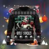 Golf Sucks Ugly Christmas Sweater Special Gift For Men Women Product Photo 1