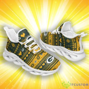 Green Bay Packers Christmas Patterns Max Soul Shoes 4 Green Bay Packers Christmas Patterns Max Soul Shoes Product Photo 2