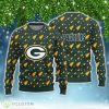 Green Bay Packers Christmas Pine Tree Patterns Pattern AOP Sweater Product Photo 1