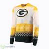 Green Bay Packers Knitting Pattern Ugly Christmas Sweater Product Photo 1