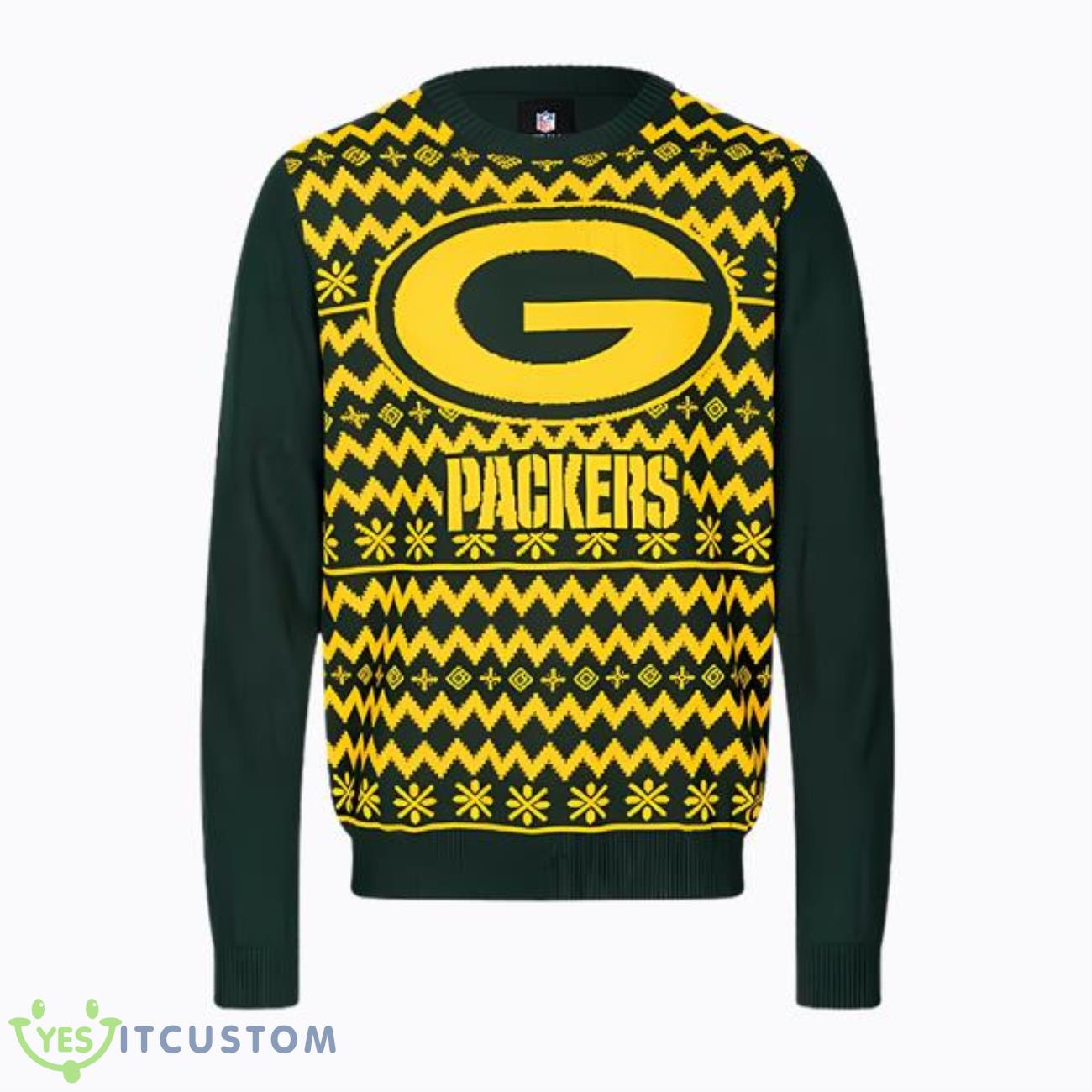 Green Bay Packers NFL Ugly Christmas Sweater 3 Green Bay Packers NFL Ugly Christmas Sweater Product Photo 1