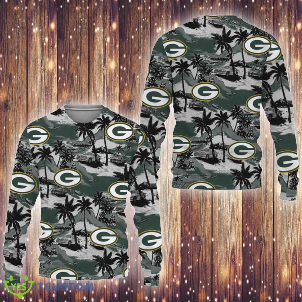 Green Bay Tropical Patterns Club Ugly Christmas Sweater 3 Green Bay Tropical Patterns Club Ugly Christmas Sweater - Green Bay Tropical Patterns Club Ugly Christmas Sweater