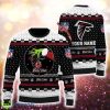 Grinch Decor Atlanta Falcons NFL Personalized Knitted Christmas Sweater Gift Fans - Grinch Decor Atlanta Falcons NFL Knitted Christmas Sweater Gift Fans Photo 4