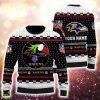 Grinch Decor Baltimore Ravens NFL Personalized Knitted Christmas Sweater Gift Fans - Grinch Decor Baltimore Ravens NFL Knitted Christmas Sweater Gift Fans Photo 4