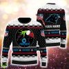 Grinch Decor Carolina Panthers NFL Personalized Knitted Christmas Sweater Gift Fans - Grinch Decor Carolina Panthers NFL Knitted Christmas Sweater Gift Fans Photo 4
