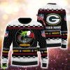 Grinch Decor Green Bay Packers NFL Personalized Knitted Christmas Sweater Gift Fans - Grinch Decor Green Bay Packers NFL Knitted Christmas Sweater Gift Fans Photo 4
