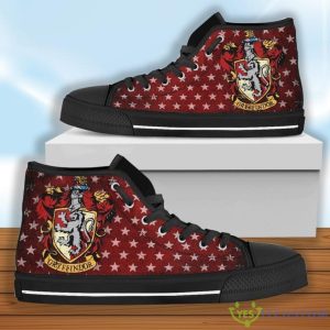 Gryffindor Sneakers Harry Potter High Top Shoes Sneakers For Real Fans Product Photo 2