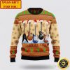 Guitar Xmas Ugly Christmas Sweater Product Photo 1