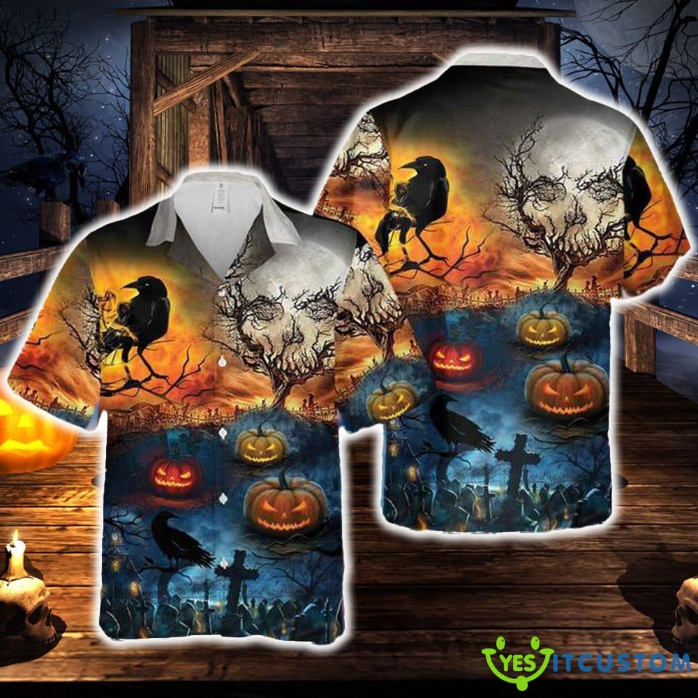 Halloween Hawaiian Shirt Mens Halloween Themed Button Up Shirt GPW 2 Halloween Hawaiian Shirt Mens Halloween Themed Button Up Shirt GPW - Halloween Hawaiian Shirt Mens Halloween Themed Button Up Shirt GPW