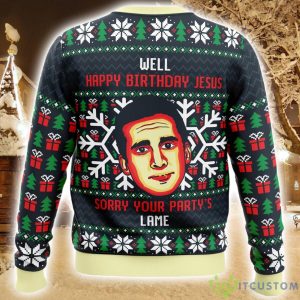 Happy Birthday Jesus Funny The Office Ugly Christmas Sweater Cute Christmas Gift For Family 5 Happy Birthday Jesus Funny The Office Ugly Christmas Sweater Cute Christmas Gift For Family Product Photo 3